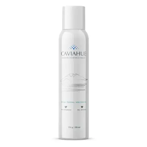 Agua Termal Volcánica con alta concentración de minerales y oligoelementos. Para piel sensible. Sin parabenos. (CAVIAHUE)