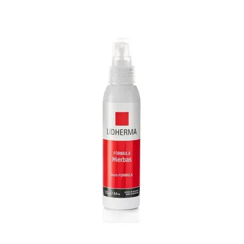 Loción hidratante. Formulada con extractos herbales que aportan a la piel un efecto refrescante que le otorga confort, suavidad y ayudan a calmar rojeces. (LIDHERMA)