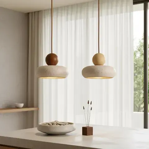 Las luminarias también se transforman en piezas de diseño. 