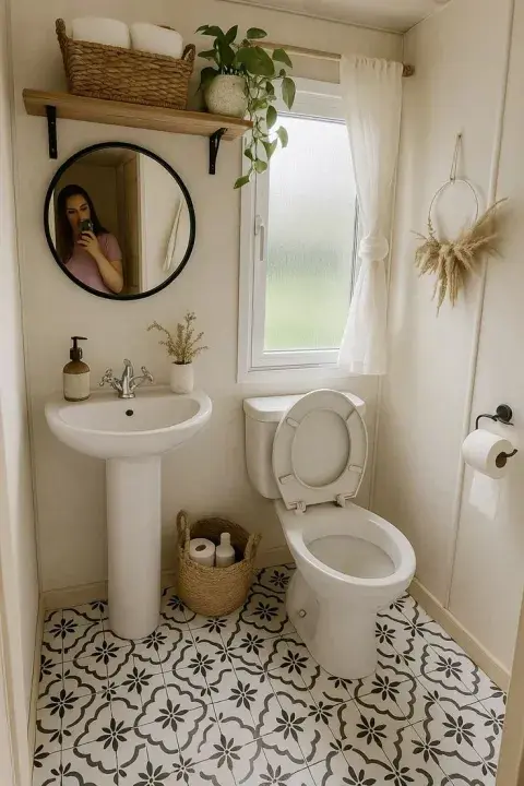 Baños bonitos y baratos: ideas low cost para mejorar tu departamento alquilado