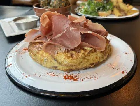 Tortilla en Bilbao. Tortilla en Bilbao.