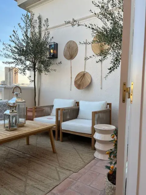 Mini patios con aire mediterráneo: 5 ideas para lugares chicos Mini patios con aire mediterráneo: 5 ideas para lugares chicos