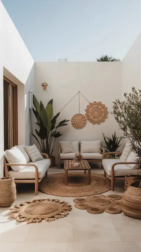 Mini patios con aire mediterráneo: 5 ideas para lugares chicos Mini patios con aire mediterráneo: 5 ideas para lugares chicos