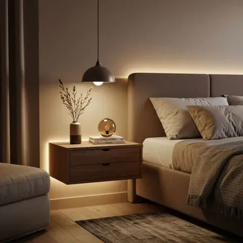 Las mesitas de luz tradicionales pasaron de moda: así es el modelo que se impone para este 2026 Las mesitas de luz tradicionales pasaron de moda: así es el modelo que se impone para este 2026