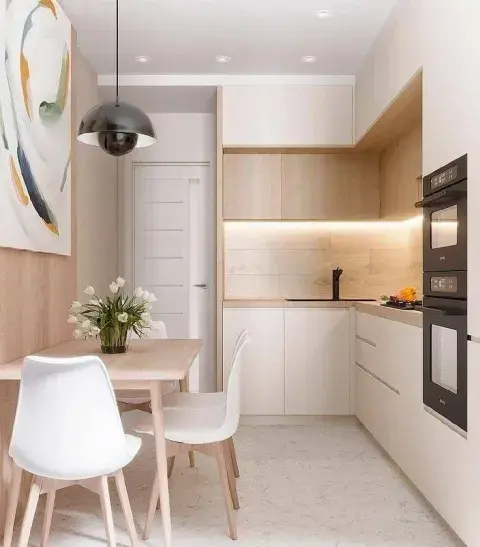 Foto de cocina pequeña. Foto de cocina pequeña.