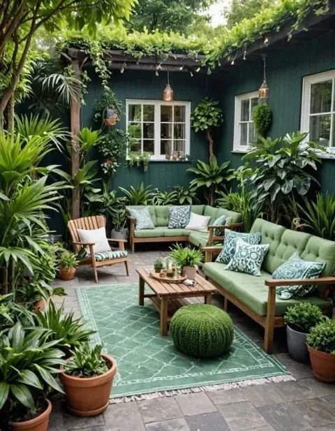 Mini livings de exterior: 5 ideas para decorar tu patio con estilo