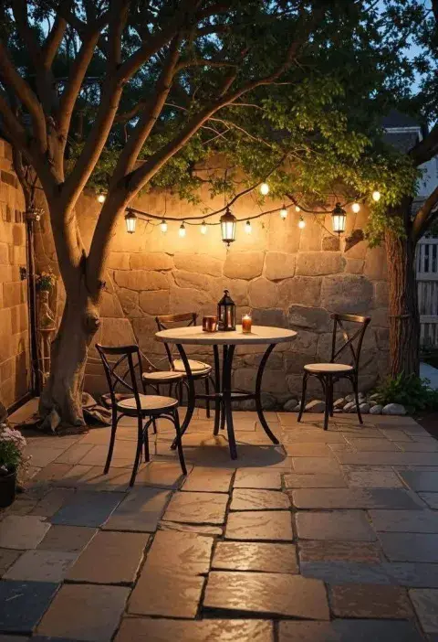 Mini patios románticos: ideas para crear un rincón lleno de encanto