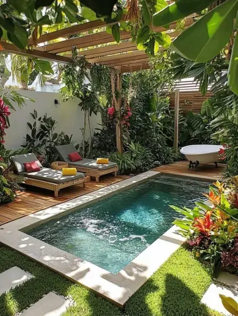 Cómo hacer un jardín sensorial alrededor de tu pileta Cómo hacer un jardín sensorial alrededor de tu pileta