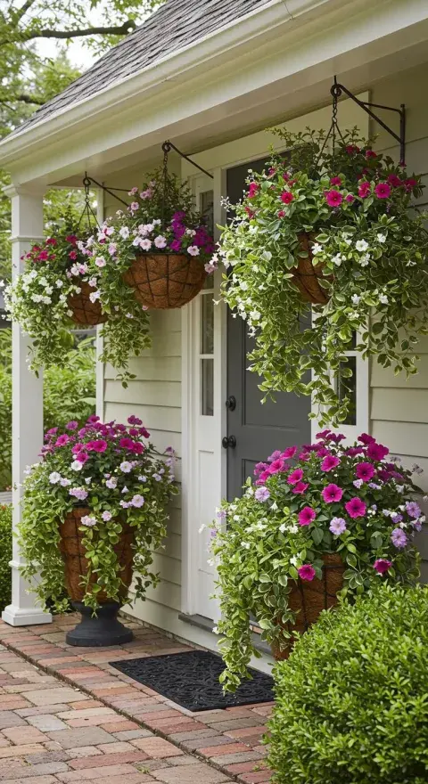 Patios con flores: 5 ideas para llenar tu casa de color Patios con flores: 5 ideas para llenar tu casa de color