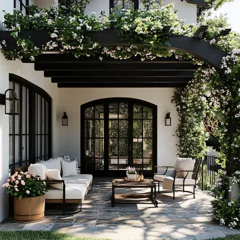 Patios con flores: 5 ideas para llenar tu casa de color Patios con flores: 5 ideas para llenar tu casa de color