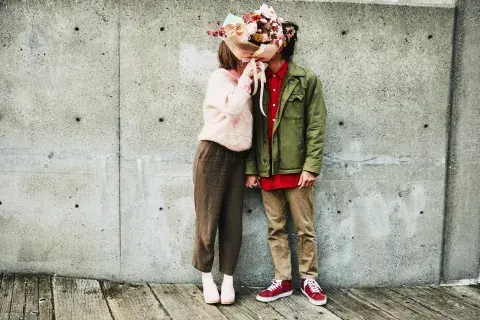 Foto de pareja.