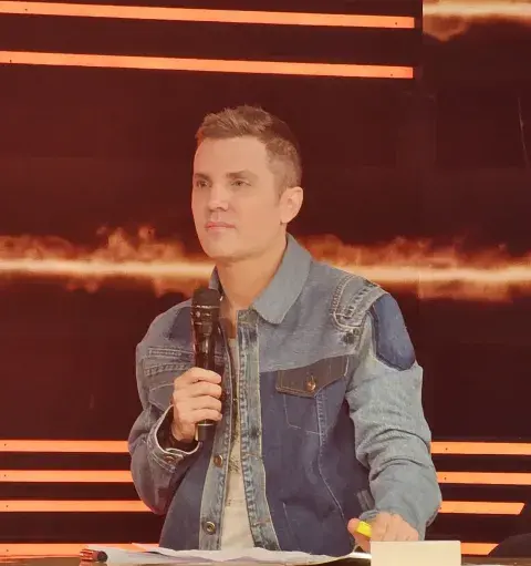 Foto de Santiago del Moro en la presentación de Gran Hermano 2026. Foto de Santiago del Moro en la presentación de Gran Hermano 2026.