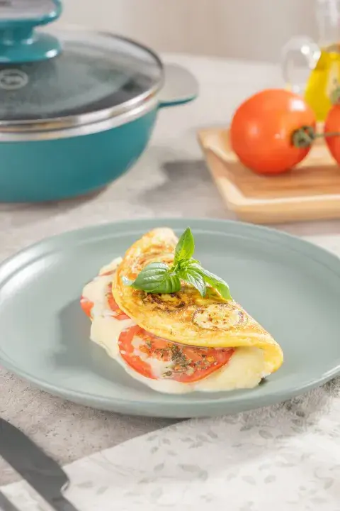 Omelette tricolor Omelette tricolor