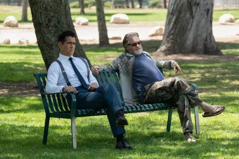 Colin Farrell y Shea Whigham en Sugar. Colin Farrell y Shea Whigham en Sugar.