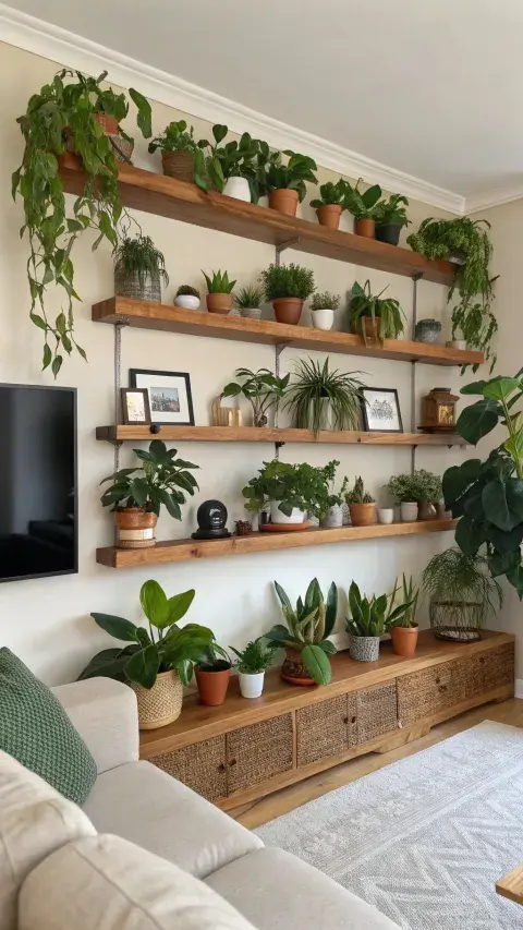 Las plantas son un recurso inmediato para revitalizar cualquier rincón.