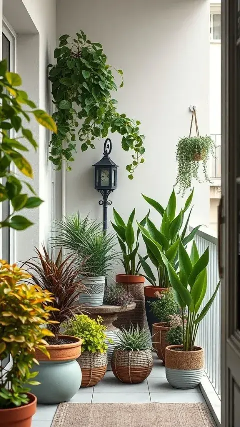 Del balcón al mini jardín: ideas simples para sumar verde en departamentos