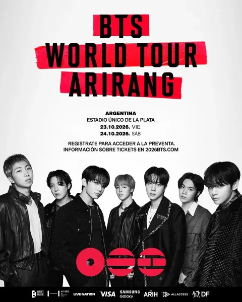 BTS llega por primera vez a la Argentina: cuándo son los shows y cómo comprar las entradas