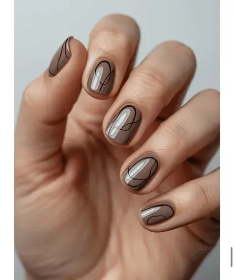 Uñas de otoño: 15 diseños perfectos para hacerte en marzo Uñas de otoño: 15 diseños perfectos para hacerte en marzo