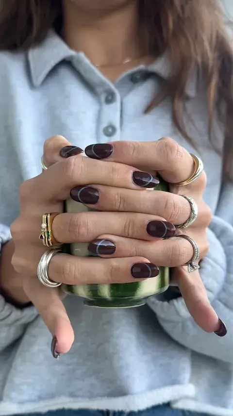 Uñas de otoño: 15 diseños perfectos para hacerte en marzo Uñas de otoño: 15 diseños perfectos para hacerte en marzo