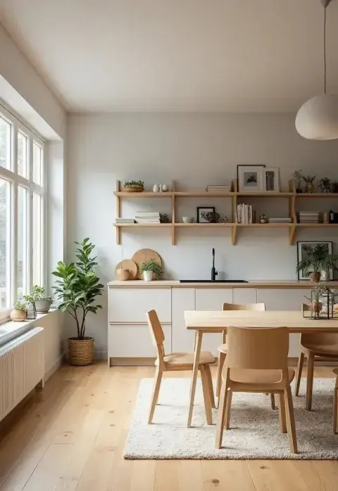 La clave está en trabajar con materiales, iluminación y pequeños recursos de diseño que delimiten el área sin levantar paredes ni perder la sensación de continuidad.