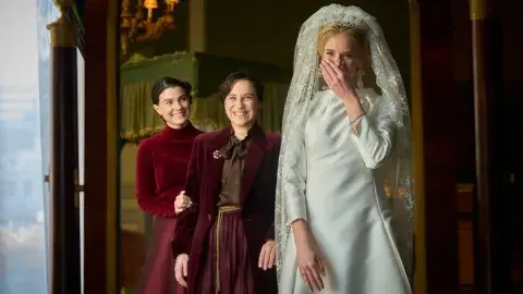 La boda de Máxima Zorreguieta y el príncipe Guillermo, en la temporada 2 de la serie de HBO Max. La boda de Máxima Zorreguieta y el príncipe Guillermo, en la temporada 2 de la serie de HBO Max.