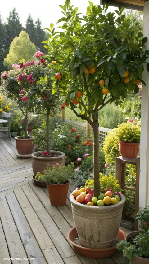 Frutales en maceta