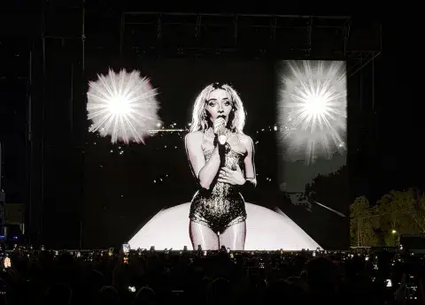 Sabrina Carpenter en el Lollapalooza Argentina 2026 Sabrina Carpenter en el Lollapalooza Argentina 2026