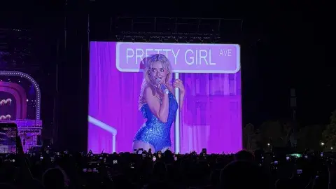 Sabrina Carpenter en el Lollapalooza Argentina 2026