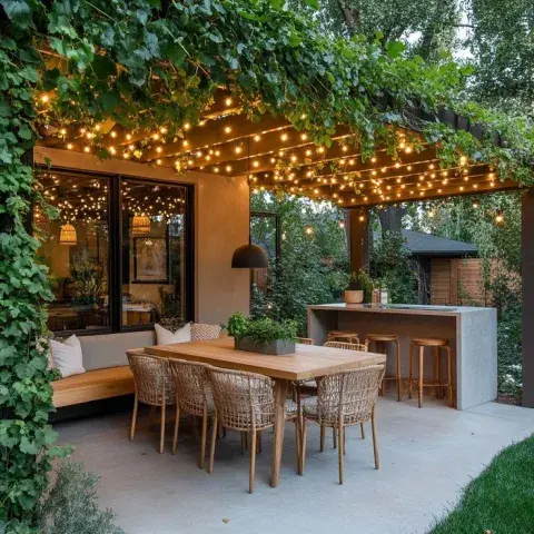 Del cemento al verde: ideas para reinventar el quincho y llenarlo de naturaleza