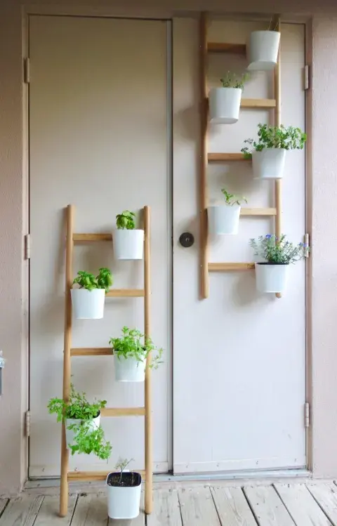 Foto de deco en balcón pequeño. Foto de deco en balcón pequeño.