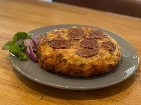 Tortilla de papas de Tinto Bar