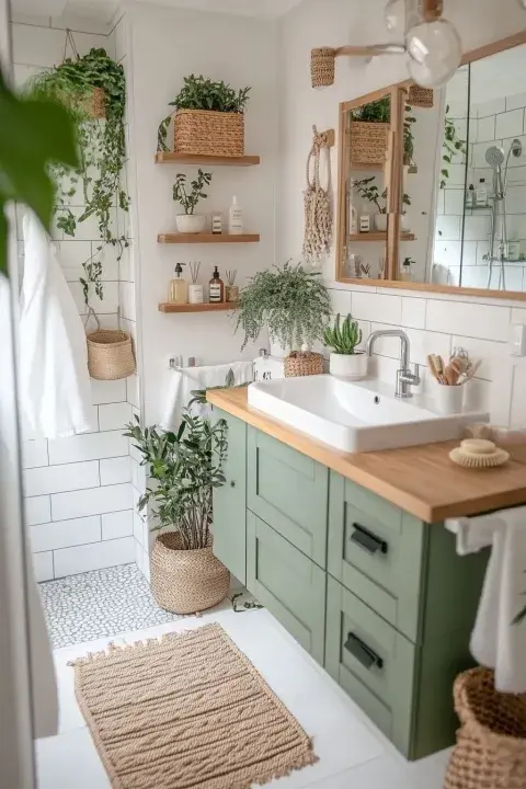 Mantener un baño ordenado y en equilibrio es más simple de lo que parece. Mantener un baño ordenado y en equilibrio es más simple de lo que parece.