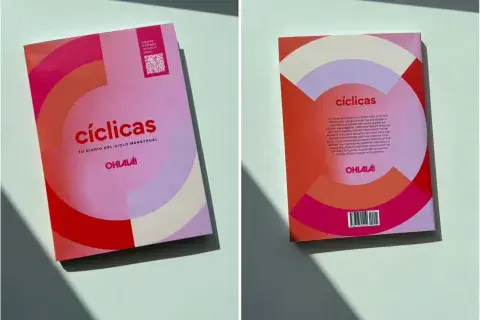 Tapa y contratapa de Cíclicas Tapa y contratapa de Cíclicas