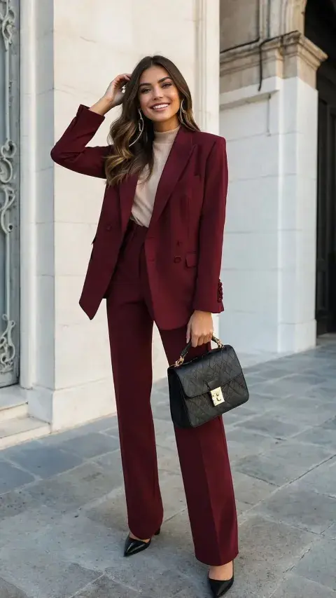 Lejos de ser un tono estridente, el bordó aporta profundidad y sofisticación sin endurecer el look. Lejos de ser un tono estridente, el bordó aporta profundidad y sofisticación sin endurecer el look.