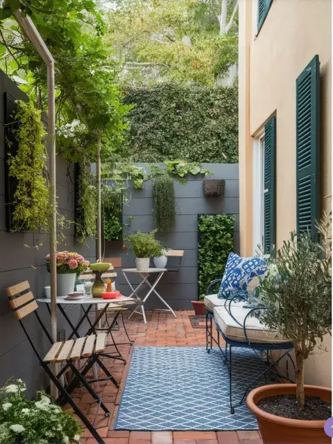 Foto de patio exterior.