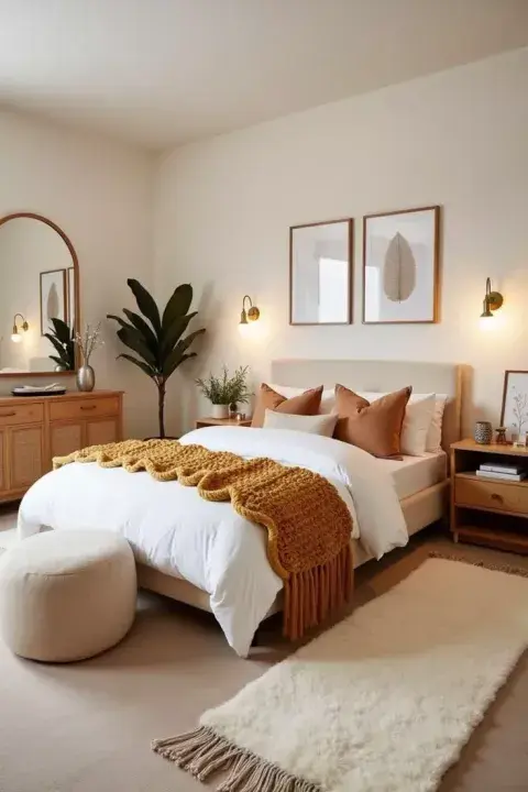 Dormitorio de otoño: cómo hacer el cambio de estación sin hacer grandes compras Dormitorio de otoño: cómo hacer el cambio de estación sin hacer grandes compras