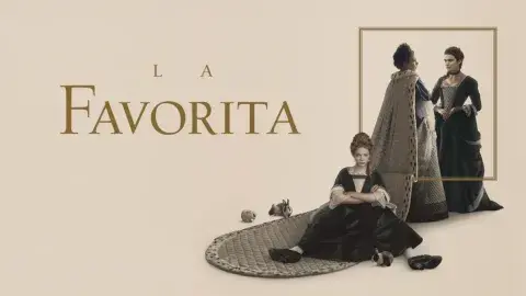 Póster de la película La favorita. Póster de la película La favorita.