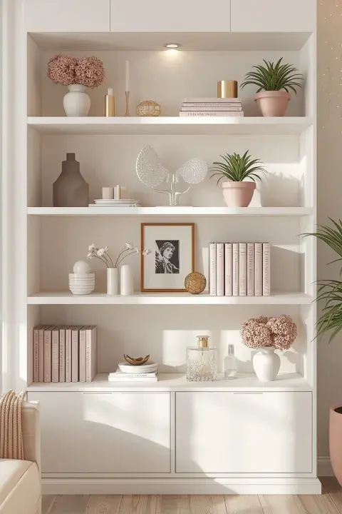 La tendencia del “shelfie”: cómo decorar tus estantes para que se vean de revista. La tendencia del “shelfie”: cómo decorar tus estantes para que se vean de revista.