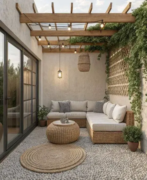 Patios cerrados en otoño: 5 ideas simples para decorarlos con estilo y poco presupuesto Patios cerrados en otoño: 5 ideas simples para decorarlos con estilo y poco presupuesto