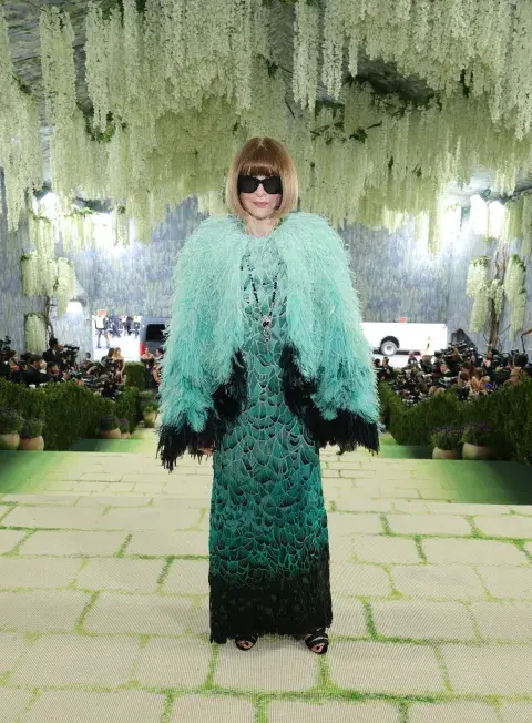 Anna Wintour en la Met Gala 2026. Anna Wintour en la Met Gala 2026.