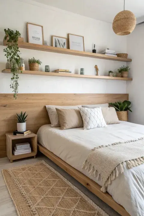 Foto de dormitorio angosto. Foto de dormitorio angosto.