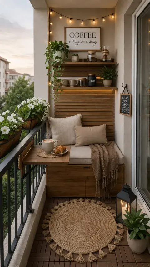 Balcones estrechos: ideas simples y cancheras para aprovecharlos al máximo este otoño Balcones estrechos: ideas simples y cancheras para aprovecharlos al máximo este otoño