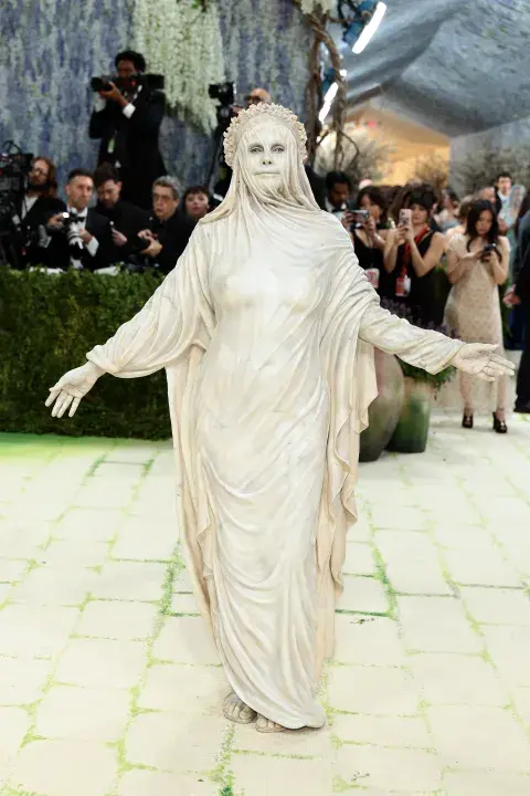 Heidi Klum en la Met Gala 2026. Heidi Klum en la Met Gala 2026.