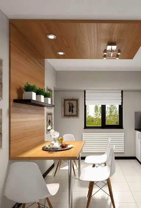 Ideas para Tiny dining rooms.