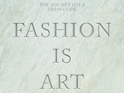Anuncio del dress code de la Met Gala 2026. Anuncio del dress code de la Met Gala 2026.