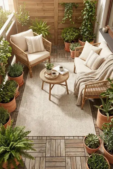 Patios internos mini: ideas para optimizarlos y convertirlos en el rincón más lindo de la casa