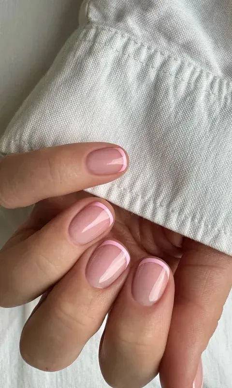 Uñas rosas de invierno