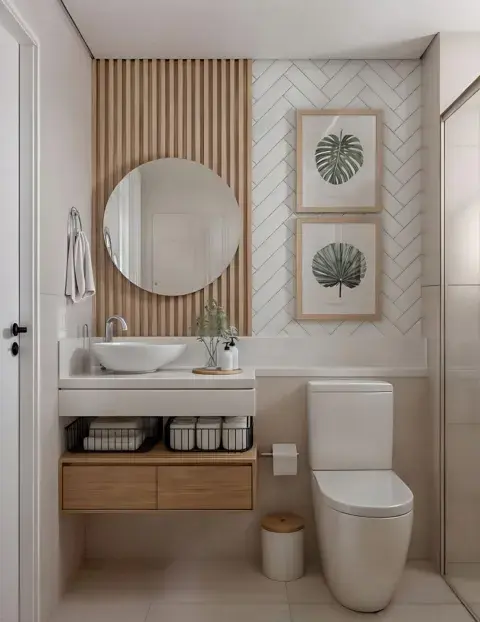 Baños de 3 m²: 5 ideas simples para que se vean más grandes. Baños de 3 m²: 5 ideas simples para que se vean más grandes.
