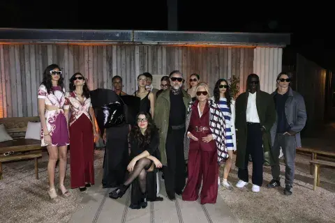 Modelos de desfile Chamana