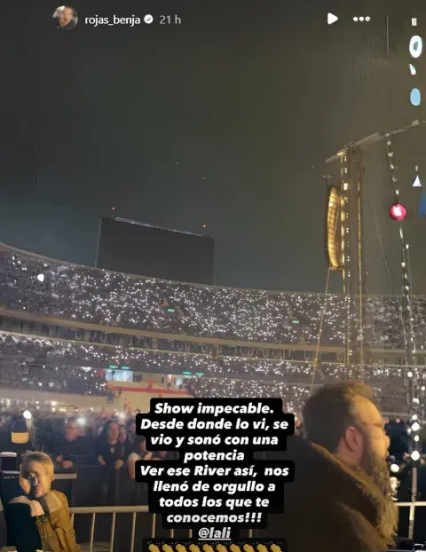 Mensaje-de-Benja-Rojas-en-el-show-de-Lali-en-River.png Mensaje-de-Benja-Rojas-en-el-show-de-Lali-en-River.png